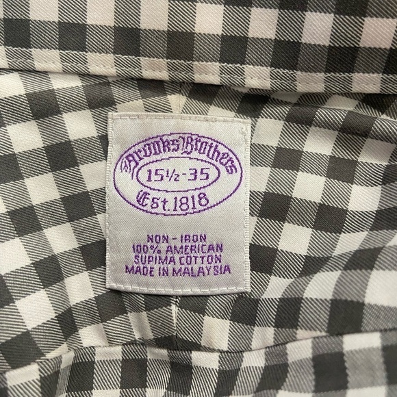 Brooks Brothers Gingham Button Down - Picture 7 of 8